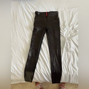 Spank faux snake. Very dark espresso. M